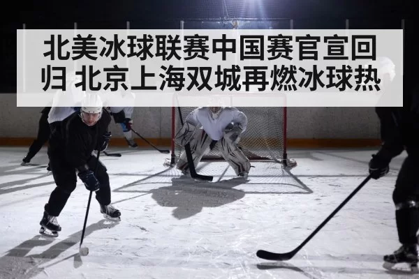 北美冰球联赛中国赛官宣回归 北京上海双城再燃冰球热
